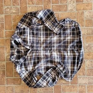 Sonoma Flannel- Button Up size L